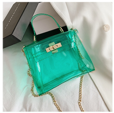 Title 4, New fashion transparent bag for effortlessly sh...