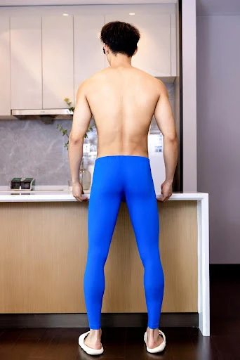 Title 5, Solid Color -leggings voor mannen strak