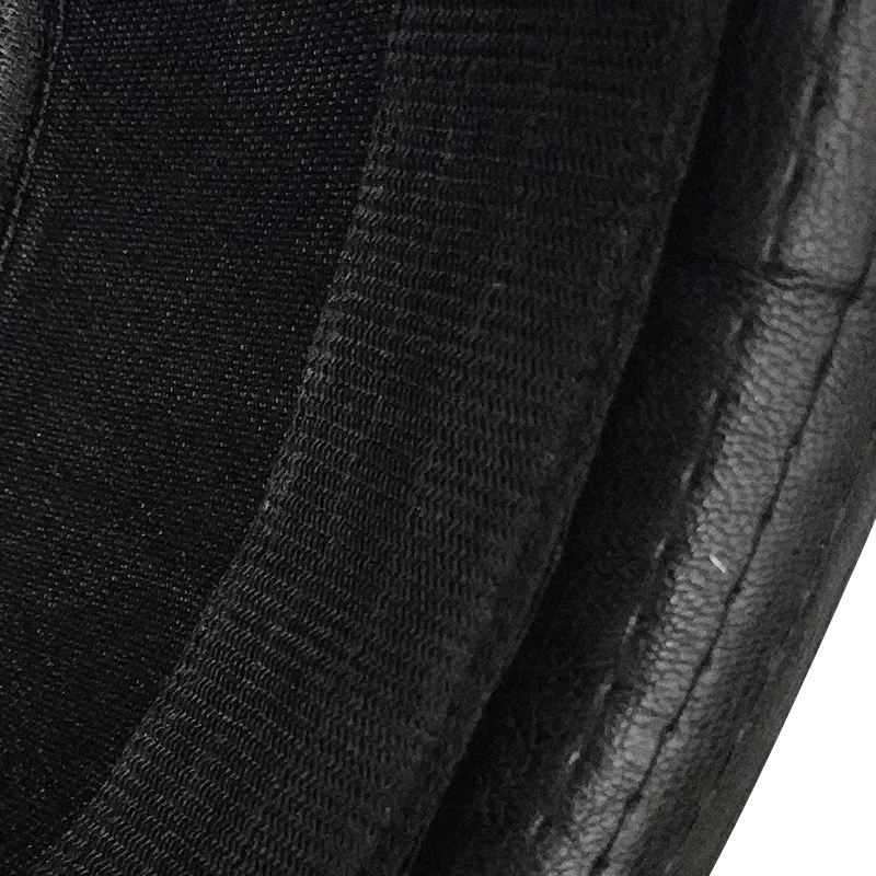 Vintage PU leather jazz hat for a classic and stylish look. Perfect for musicians, performers, and anyone who loves a re — photo 2