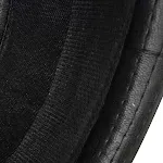 Vintage PU leather jazz hat for a classic and stylish look. Perfect for musicians, performers, and anyone who loves a re — photo 2