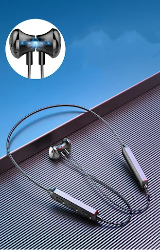 Title 3, Bluetooth Headset Hanging Neck Sports Running H...