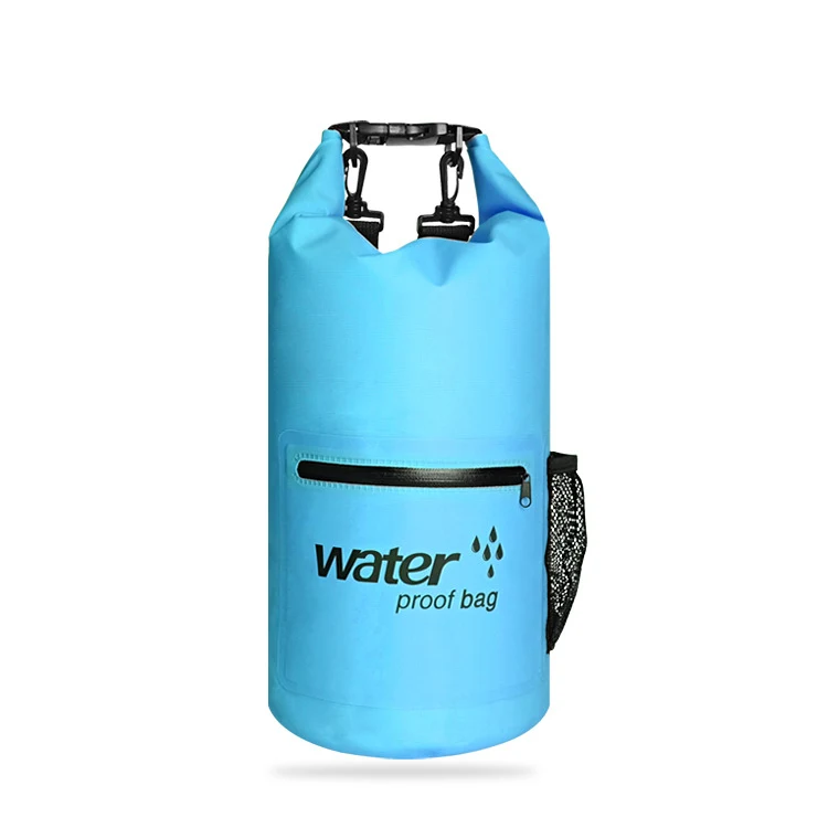 Title 2, Waterproof Swimming PVC Clip Mesh Cloth Bag. Pr...