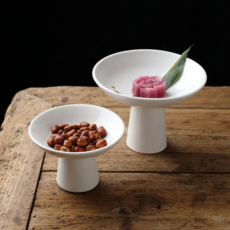 Title 2, High Leg Tea Cake Tray Ceramic Elevate your tea...