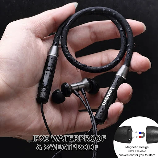 Title 5, Bluetooth neck hanging headset for convenient, ...