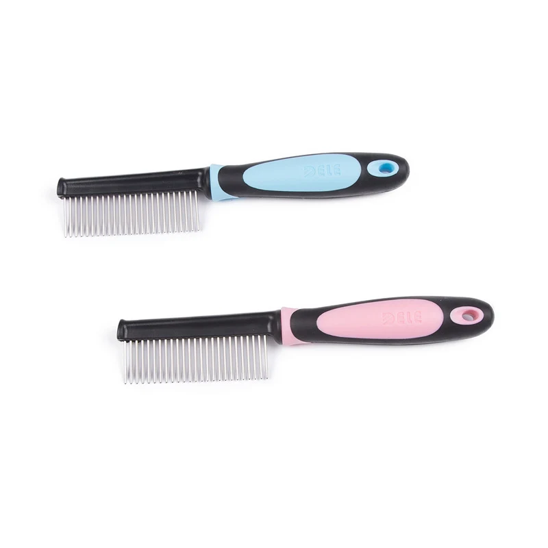 Title 6, Comprehensive pet grooming kit featuring comb, ...