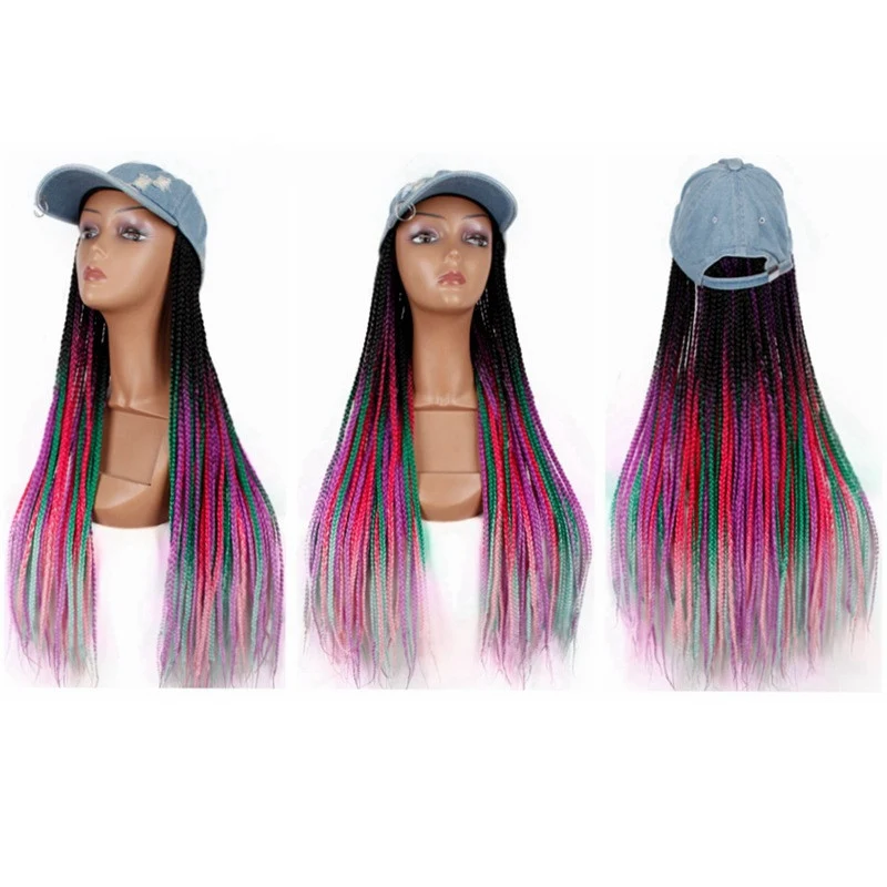 Trands Fashion Cowboy Hat Convenient Wig Ha, easy hairstyle, modern look, comfortable for everyday wear, ready to go. — photo 5