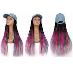 Trands Fashion Cowboy Hat Convenient Wig Ha, easy hairstyle, modern look, comfortable for everyday wear, ready to go. — photo 5