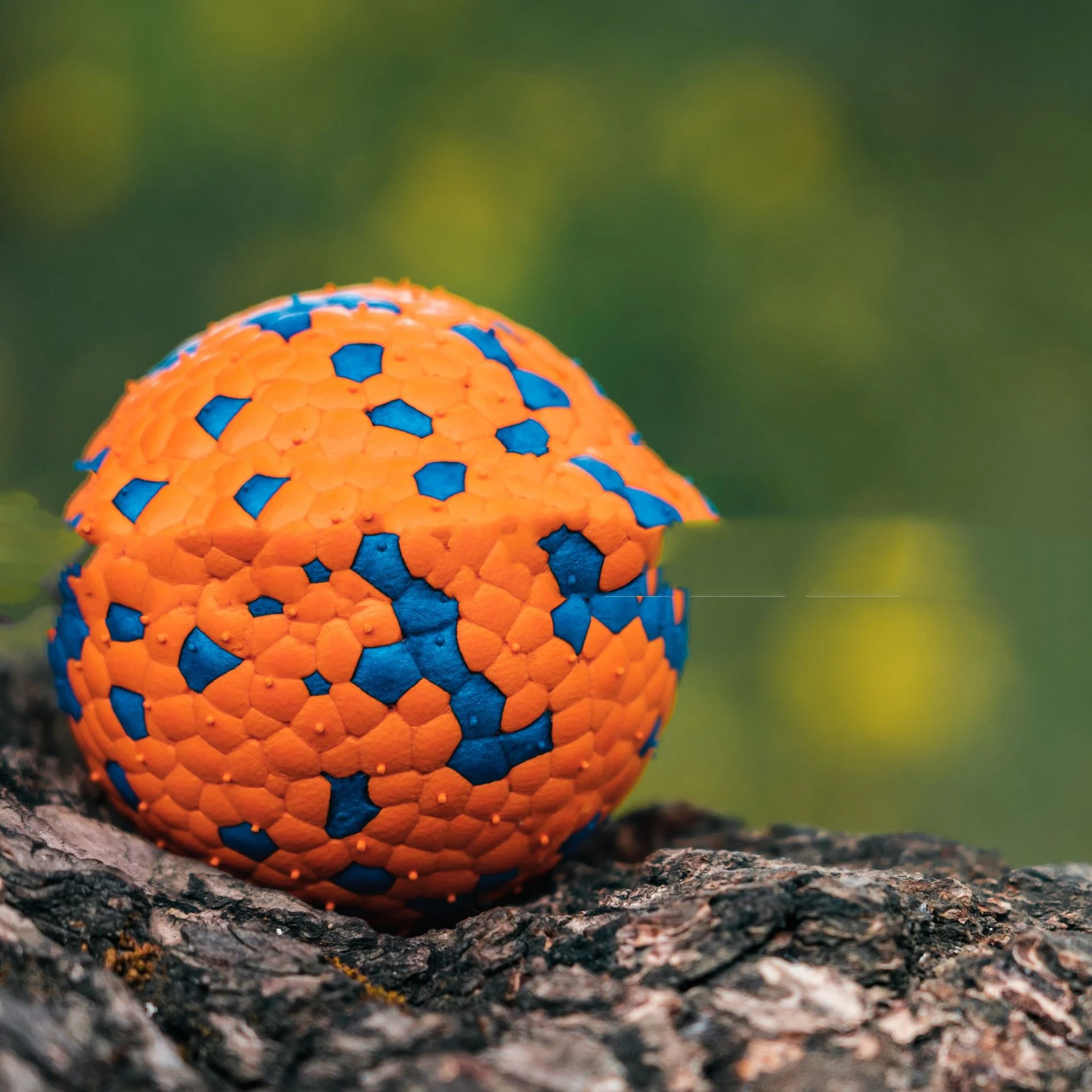 Bite and Chew Resistant Dog Toy Burst Ball for durable fun and play. Safe, tough, and perfect for interactive canine ent — photo 5