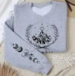 Gray With Black Letters