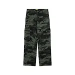 American Style High Street Loose Overalls Multi Pocket Pants. Comfortable and practical men's pants for casual wear with — photo 3