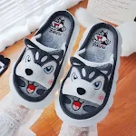 Chinelos de linho para mulheres, quatro estações, para casa, confortáveis e respiráveis, perfeitos para uso interno. — foto 4