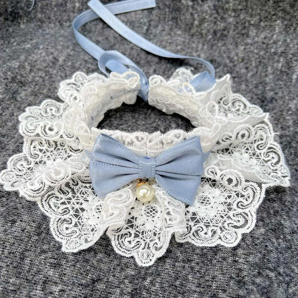 Title 12, Pearl Dog Collar Jewelry Silk Wedding Cat And D...