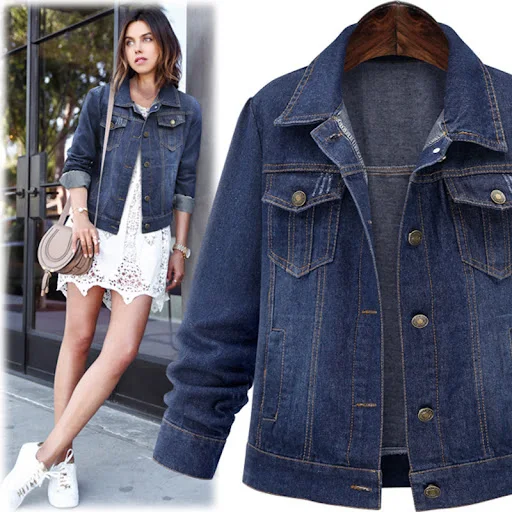 Title 1, Giacca di jeans corta femminile