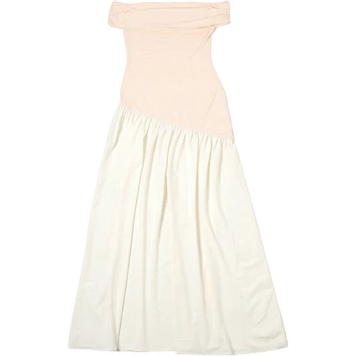 Title 2, Womens Fashion Color Contrast Off-shoulder Sli...