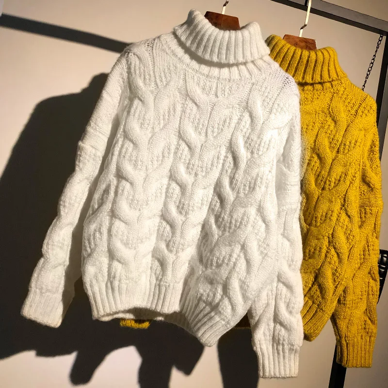 Suéter de chaqueta exterior retro estilo perezoso suelto y grueso — foto 1