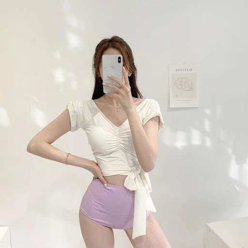 Title 1, Womens Boxer Tie Swimsuit for swimming and sun...