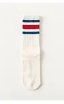 Herren gestreifte Sportsocken aus Baumwolle, kniehoch, atmungsaktiv und ideal für Sport und Freizeit, maximaler Komfort. — foto 17
