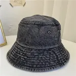 Color-sensing Washed Fisherman Hat Solid Color Dome Hat — photo 6
