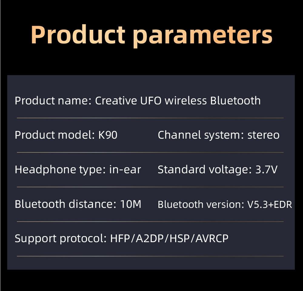 Title 12, Colorful RGB Light Effect F9 Bluetooth Earphone...