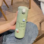 Women's high-value thermos cup, stylish design and built-in cup perfect for keeping your favorite drinks at the ideal te — photo 1