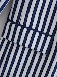 Ladies Lapel Stripe Pocket Trim Jacket, a stylish and versatile wardrobe essential. Perfect for both casual and professi — photo 4