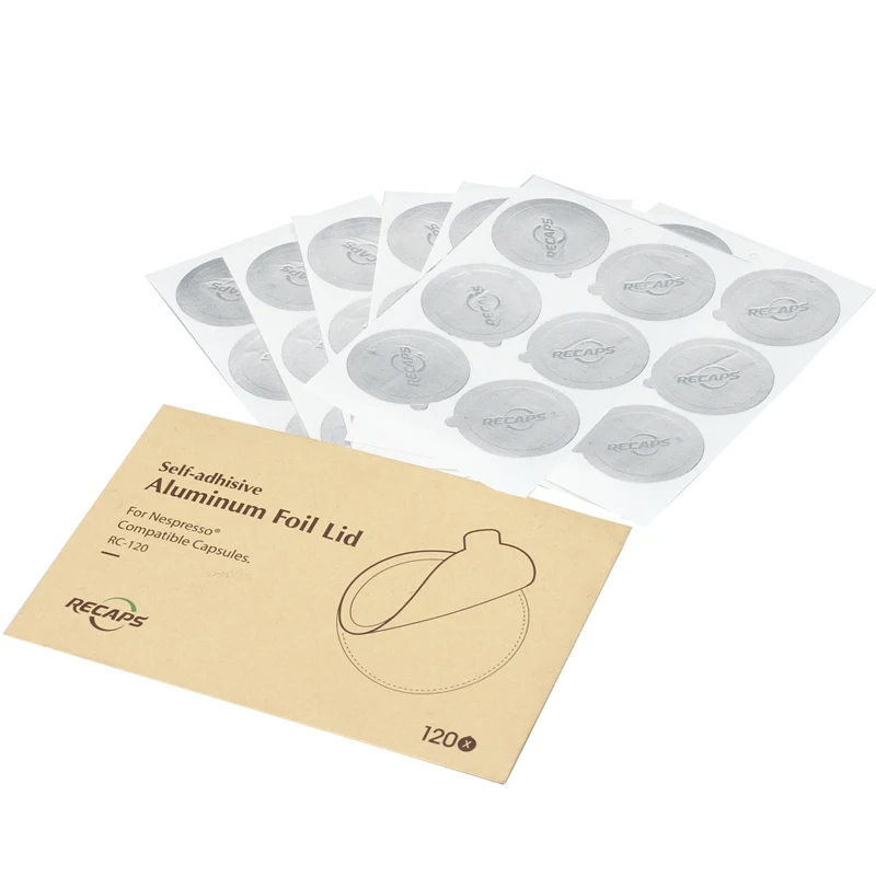 120 sheets of self-adhesive aluminum foil for food storage and cooking. Easy to use, preserves freshness, ideal for wrap — photo 4