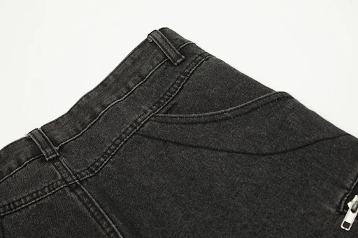 Title 17, Solid Color Casual Multi-pocket Cotton Overalls