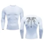 Camiseta masculina de verão manga curta com estampa casual para atividades ao ar livre, secagem rápida, ideal para o calor, confortável e estilosa. — foto 2