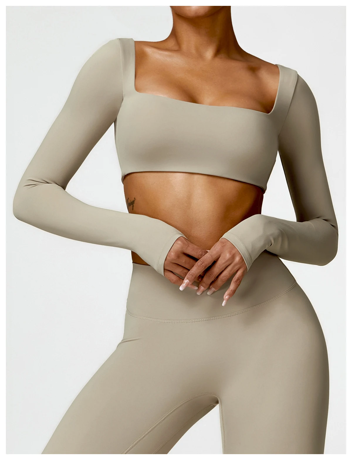 Title 16, Womens Tight Long Sleeve Yoga Wear Running Wor...