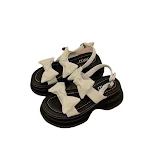Women's Korean-style Bow Platform Sandals for summer, offering both comfort and style, perfectly paired with dresses and — photo 4