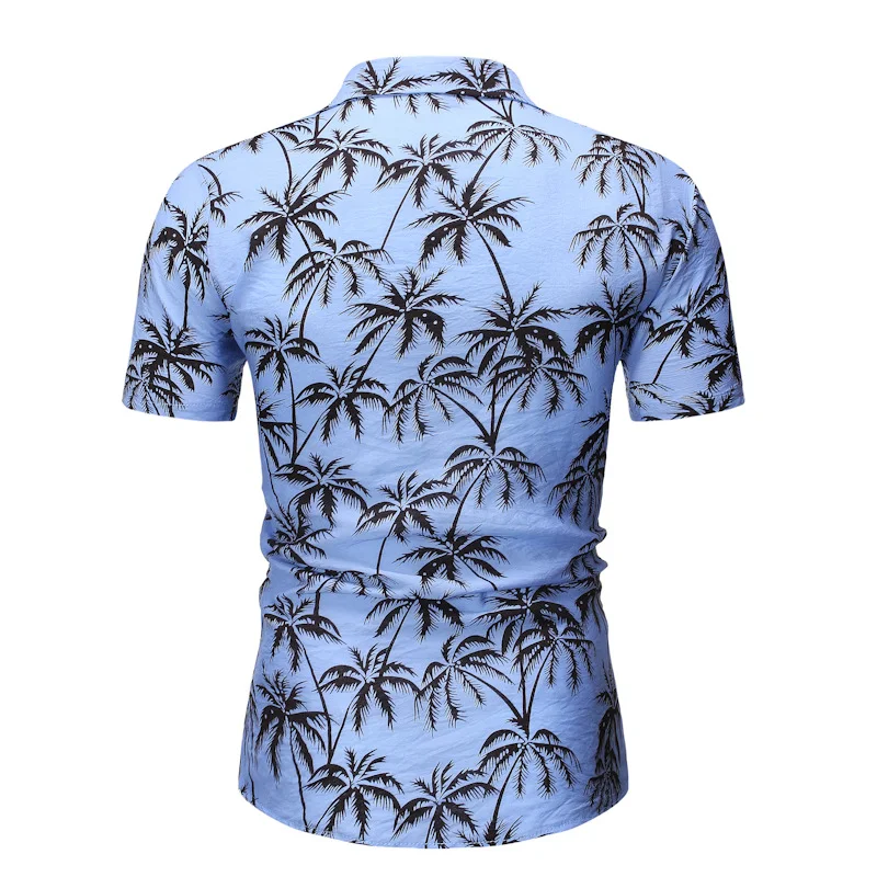Title 2, Mens Fashion Loose Lapel Print Top. Experience...
