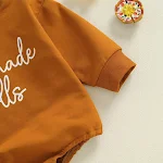 Macacões infantis criativos de impressão de Ação de Graças Roupas festivas fofas e confortáveis para bebês e crianças pequenas. — foto 6
