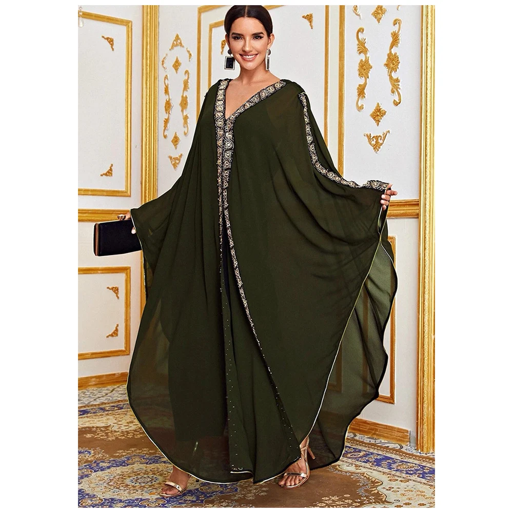 Title 12, Cappotto scialle ampio da donna, stile romantic...
