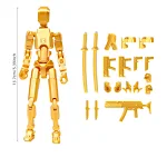 Robô Shapeshift 2.0 Articulado 3D Impresso Boneco Modelo de Ação Brinquedo Presente Infantil, Multi-Juntas, ideal para poses e brincadeiras criativas — foto 2