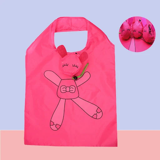 Title 1, Large Strawberry Folding Shopping Bag Thick Wat...
