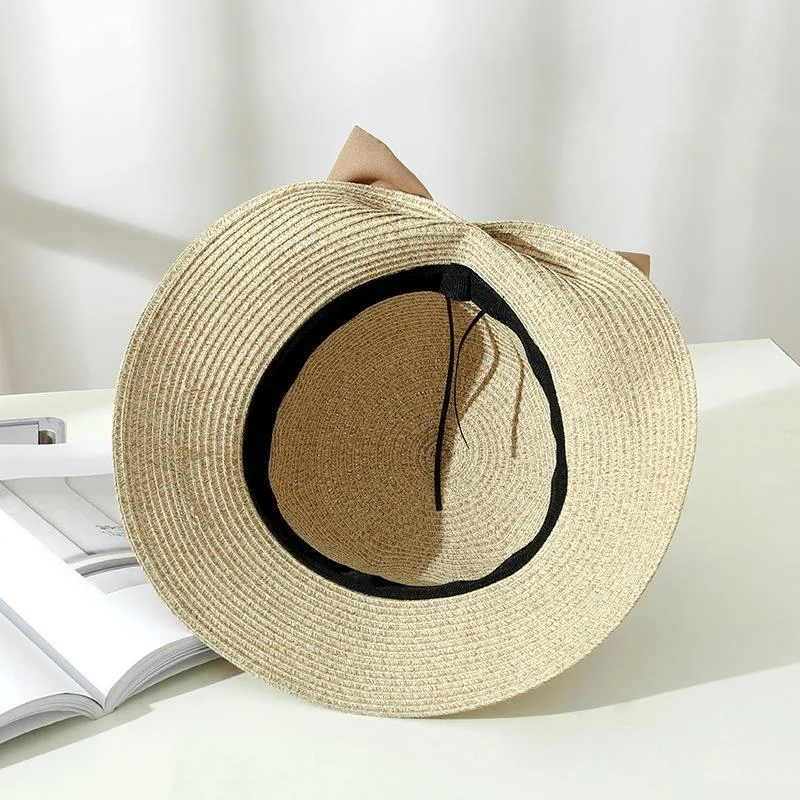 Title 6, Damesmode casual ademende zonnehoed met strik