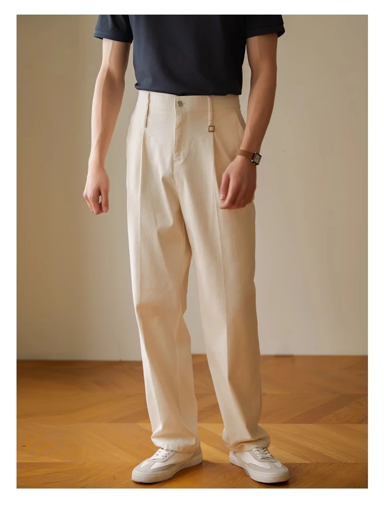 Title 2, Retro Casual Hosen für Herren Bequeme Freizeitp...