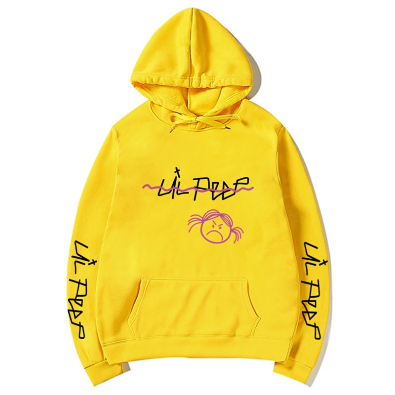 Title 12, Lil Peep Hoodies Love Winter Men Sweatshirts Ho...
