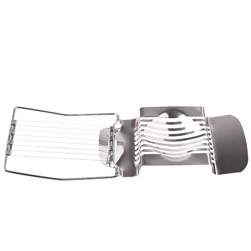 Title 2, Stainless Steel Egg Cutter Fruit Ham Banana Sli...