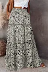 Saia Longa Boho Soltinha Cintura Alta Casual Feminina Conforto e Estilo para o Verão Design Leve e Fluido Perfeita para Looks Despojados e Elegantes — foto 3