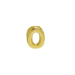 Gold O Pendant