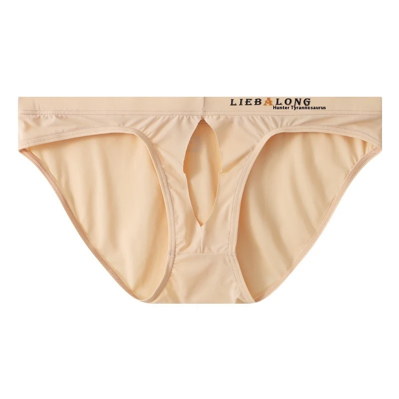Men's Front Fastening Ice Silk Briefs Leak Proof Breathable Low Waist Sexy. Experience ultimate comfort, support, and co — photo 5