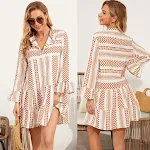 Novo vestido feminino do início do outono — foto 6