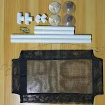 Cat hammocksmall black mesh
