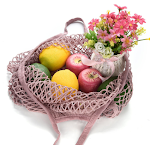 Fruit shopping and storage handbag, reusable and convenient. Perfect for carrying and keeping your fresh fruits safe and — photo 5