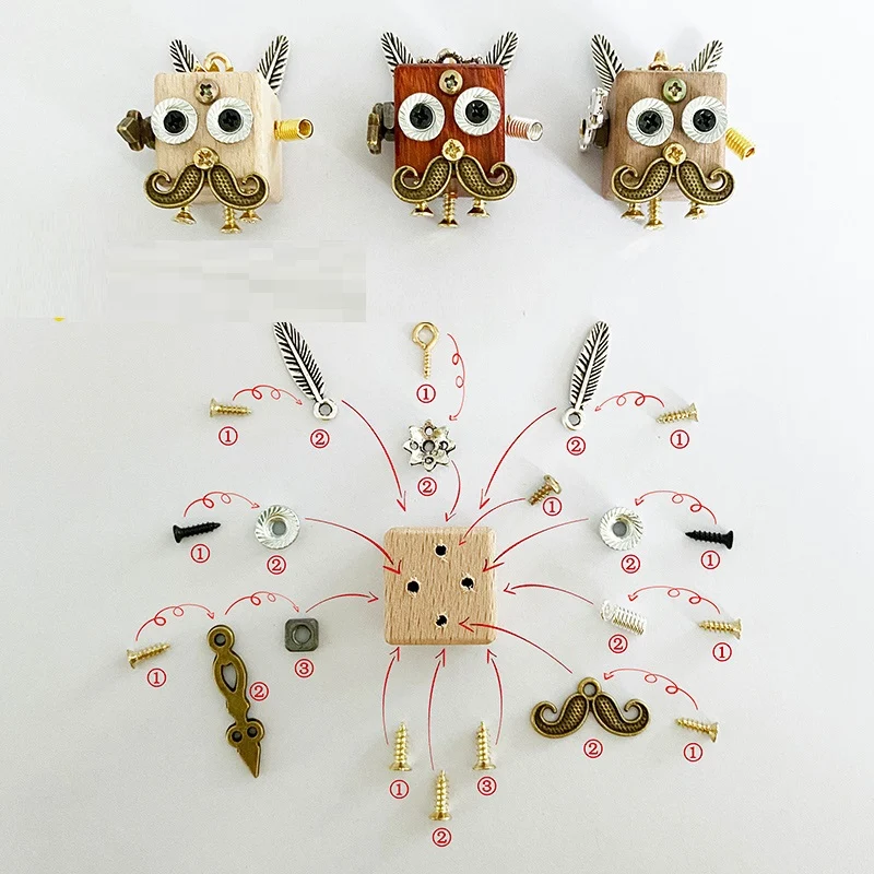 Title 17, Kit de Materiais DIY para Colar Mu Xiaomo Crie ...