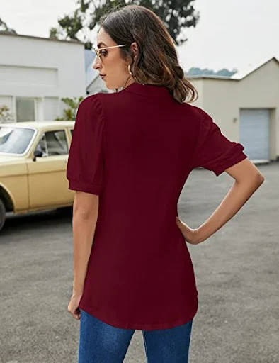Title 10, Poloshirt met knoopsluiting en losse T-shirt me...