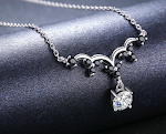 Colar de prata esterlina para mulheres Joia da moda Design elegante e sofisticado Acessório perfeito para realçar seu visual Presente ideal — foto 6
