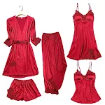 Pajamas Women's Summer Silk Pajamas Nightgown Thin Section — photo 2