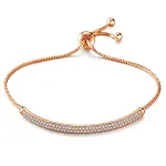 White Rose Gold Plated